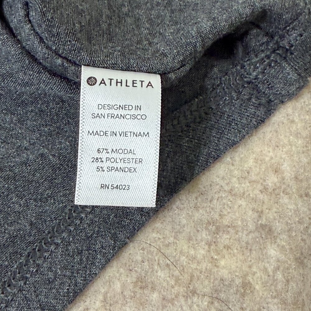 Athleta Gray Performance Tank Top Modal Blend Athletic Sleeveless Small - Picture 4 of 8